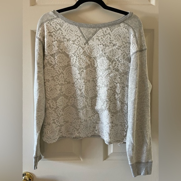 Abercrombie & Fitch Crop sweatshirt • size M - Picture 1 of 6